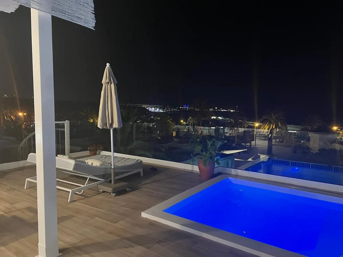 Pasitoblanco Porto Mare 7 Seaview Villa Private Heated Pool Pasito Blanco Vakantiehuis