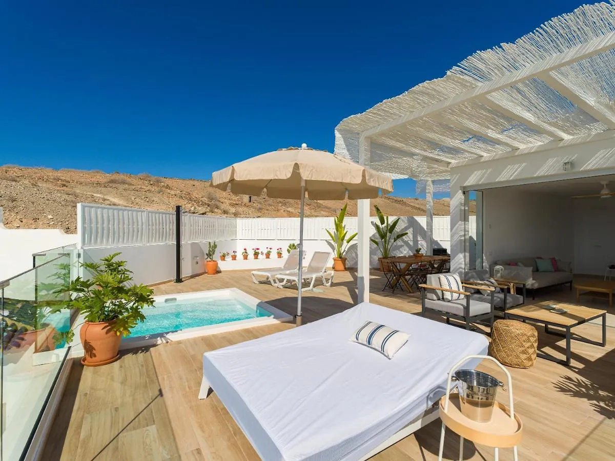 Semesterbostad Pasitoblanco Porto Mare 7 Seaview Villa Private Heated Pool Pasito Blanco