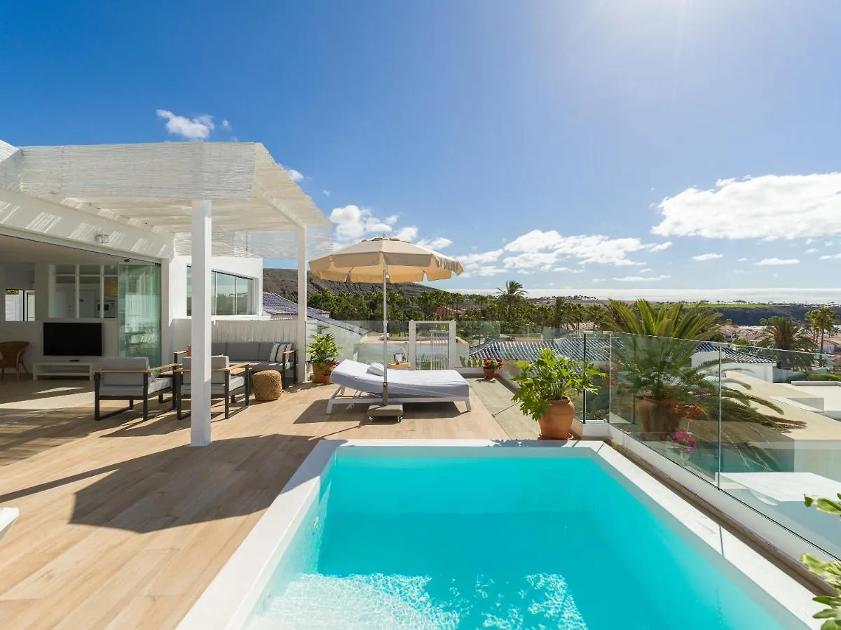 Pasitoblanco Porto Mare 7 Seaview Villa Private Heated Pool Pasito Blanco 0*,