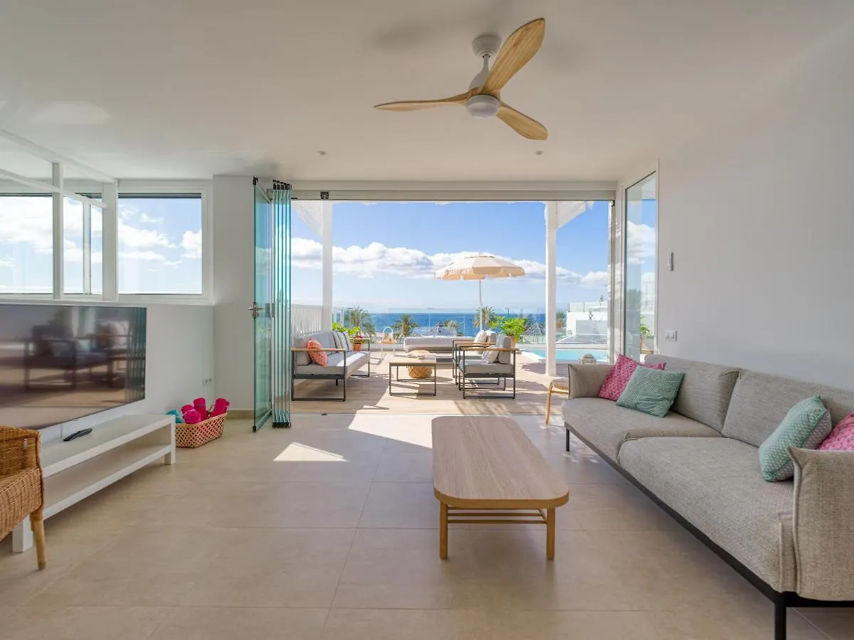 Pasitoblanco Porto Mare 7 Seaview Villa Private Heated Pool Pasito Blanco Spain