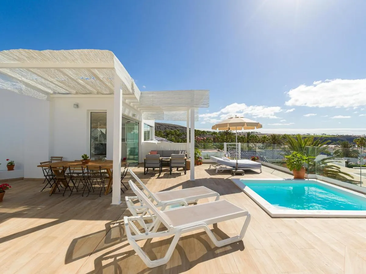 Pasitoblanco Porto Mare 7 Seaview Villa Private Heated Pool Pasito Blanco